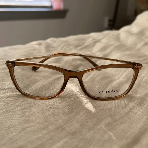VERSACE FRAME 3274B TRANSPARENT BROWN - Picture 1 of 1